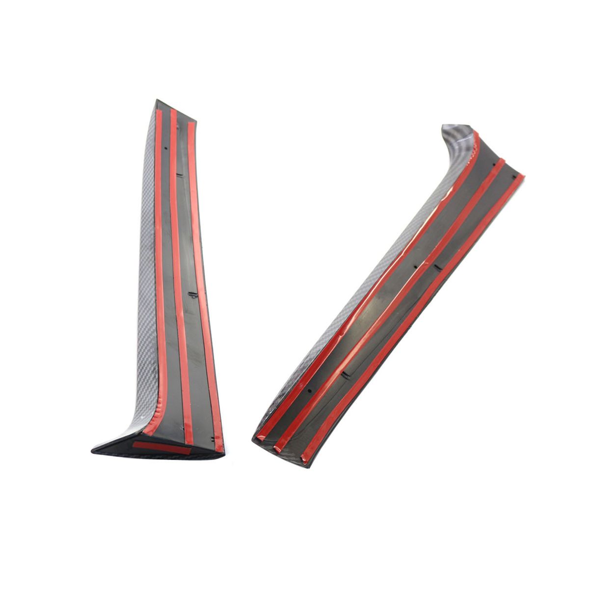 Carbon Fiber Black Rear Window Side Spoiler Canard Canards