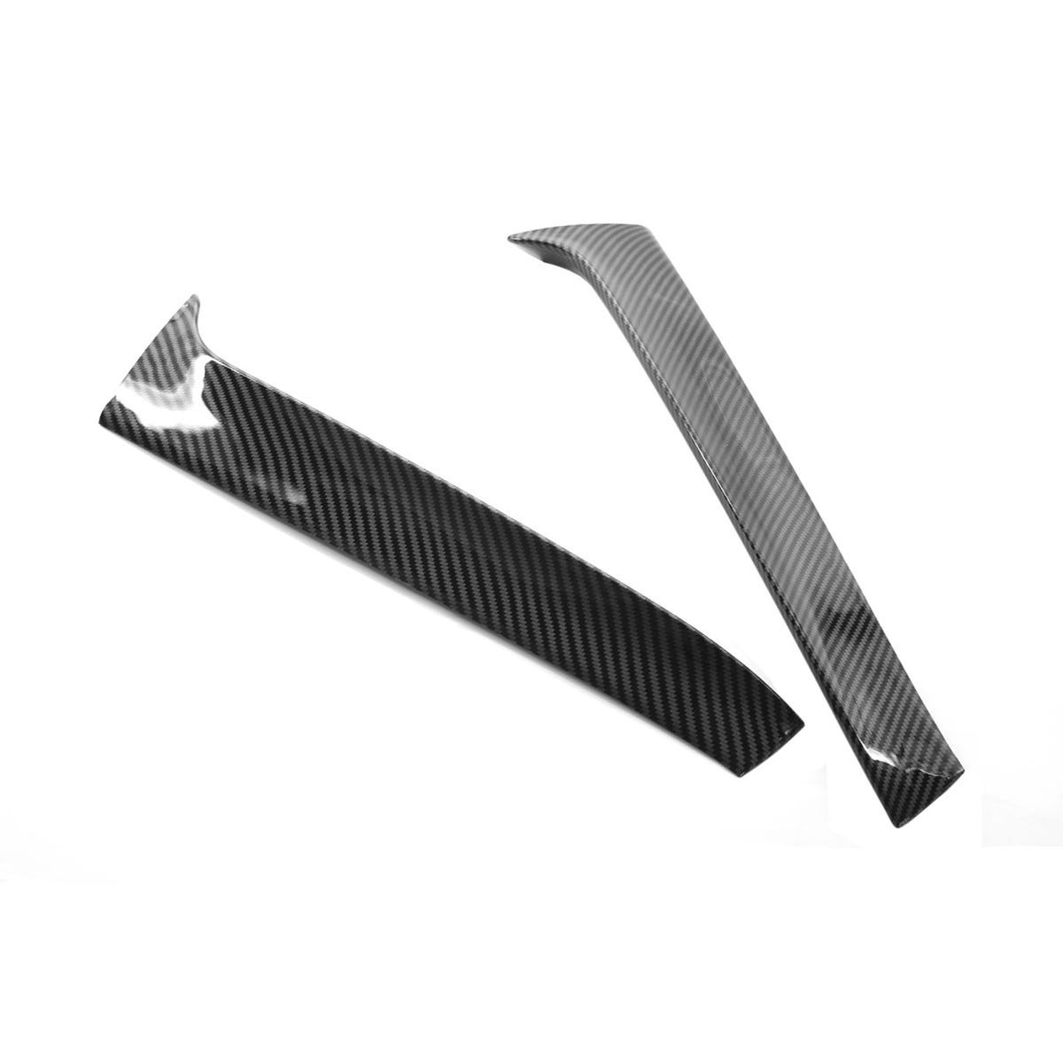Carbon Fiber Black Rear Window Side Spoiler Canard Canards