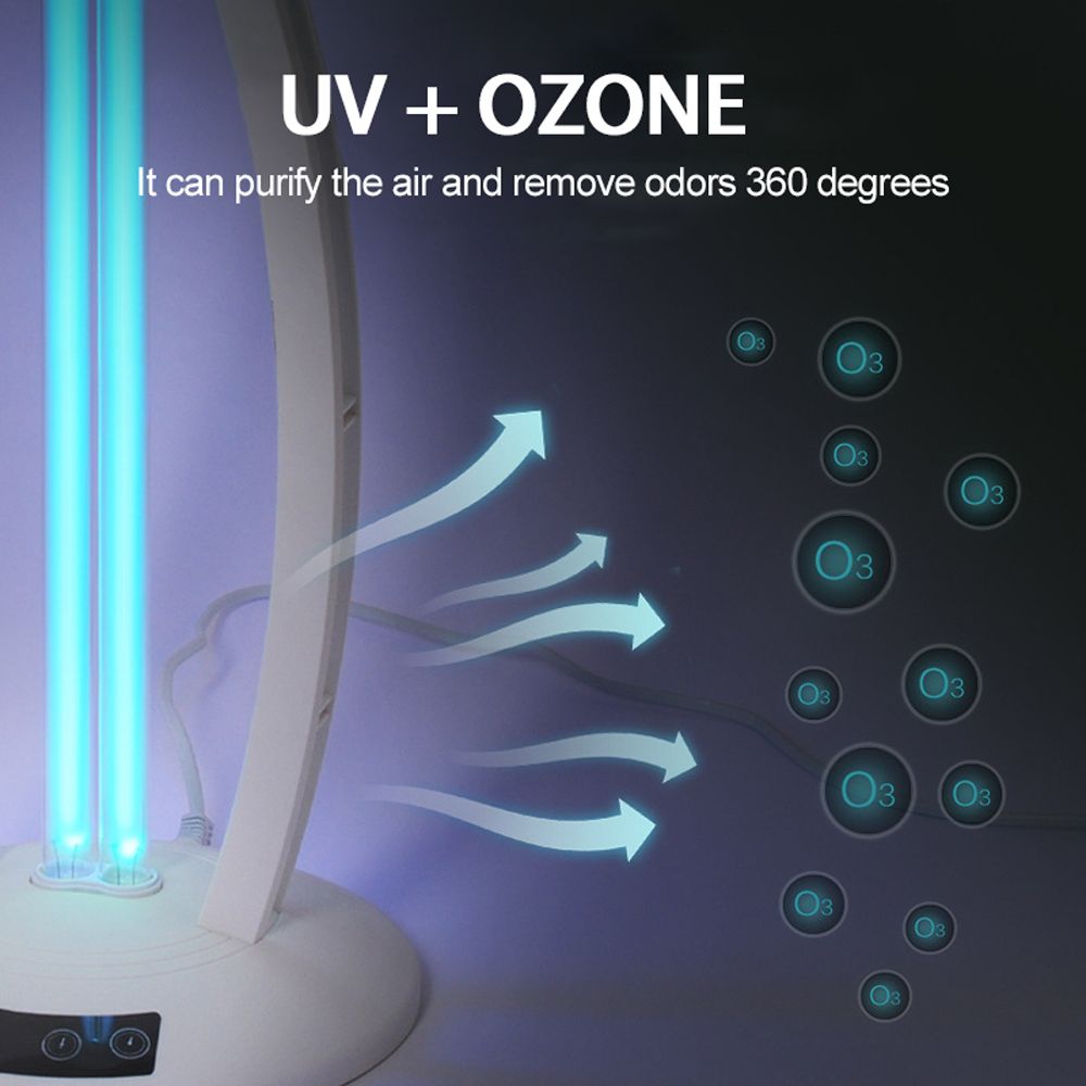 38W UV Disinfection Lamp Household Germicidal Light