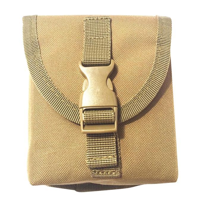 Scuba Dive Weight Belt Pocket Pouch With Quick Release Buckle 14 X Tan