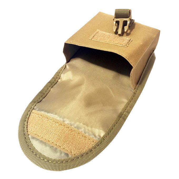Scuba Dive Weight Belt Pocket Pouch With Quick Release Buckle 14 X Tan