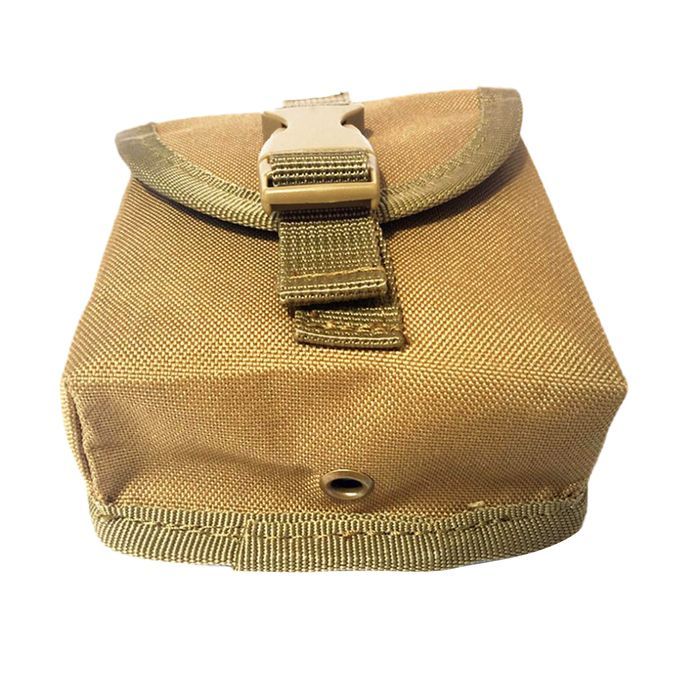 Scuba Dive Weight Belt Pocket Pouch With Quick Release Buckle 14 X Tan