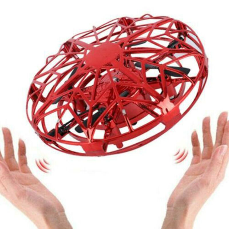 Mini Drone Quad Induction Levitation Ufo Led Light Usb Kid