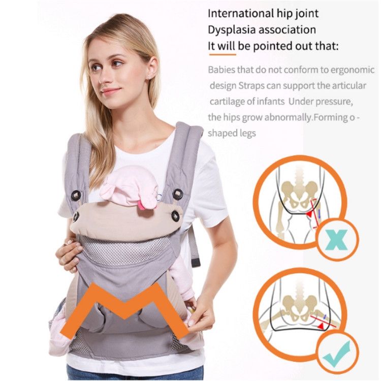 Multifunctional Front Facing Wrap Baby Carrier