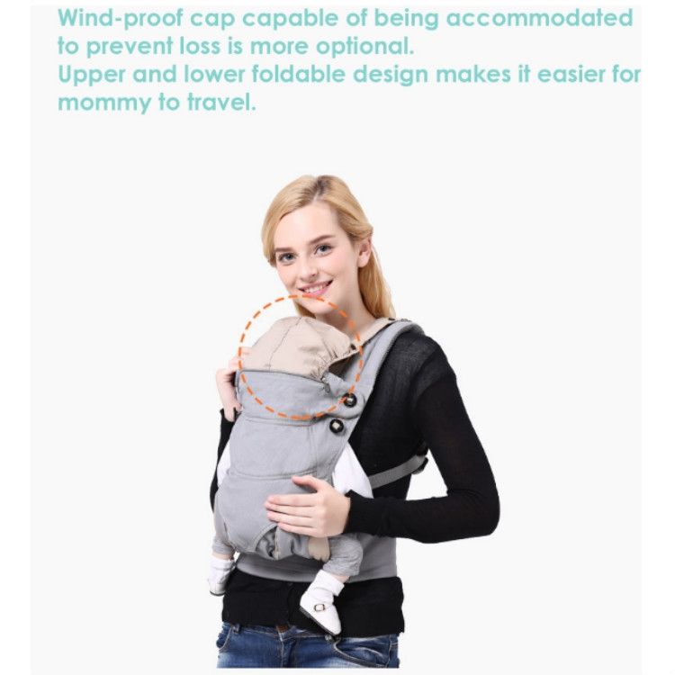 Multifunctional Front Facing Wrap Baby Carrier