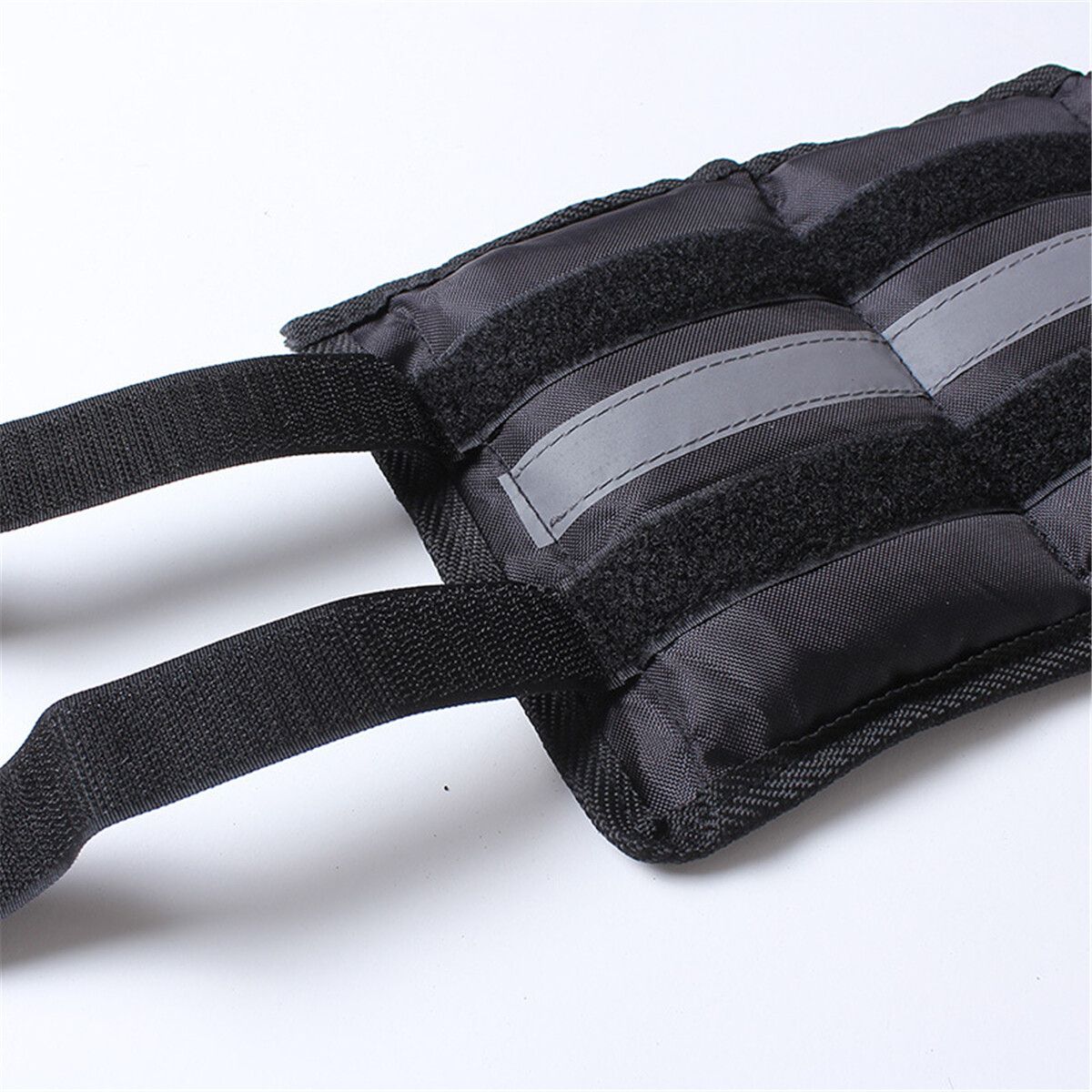 2PCS Ankle Wrist Weights Reflective Strips Night Run Leg Gym Training Fitness Workout Running Lifting Exercise 0.5kg