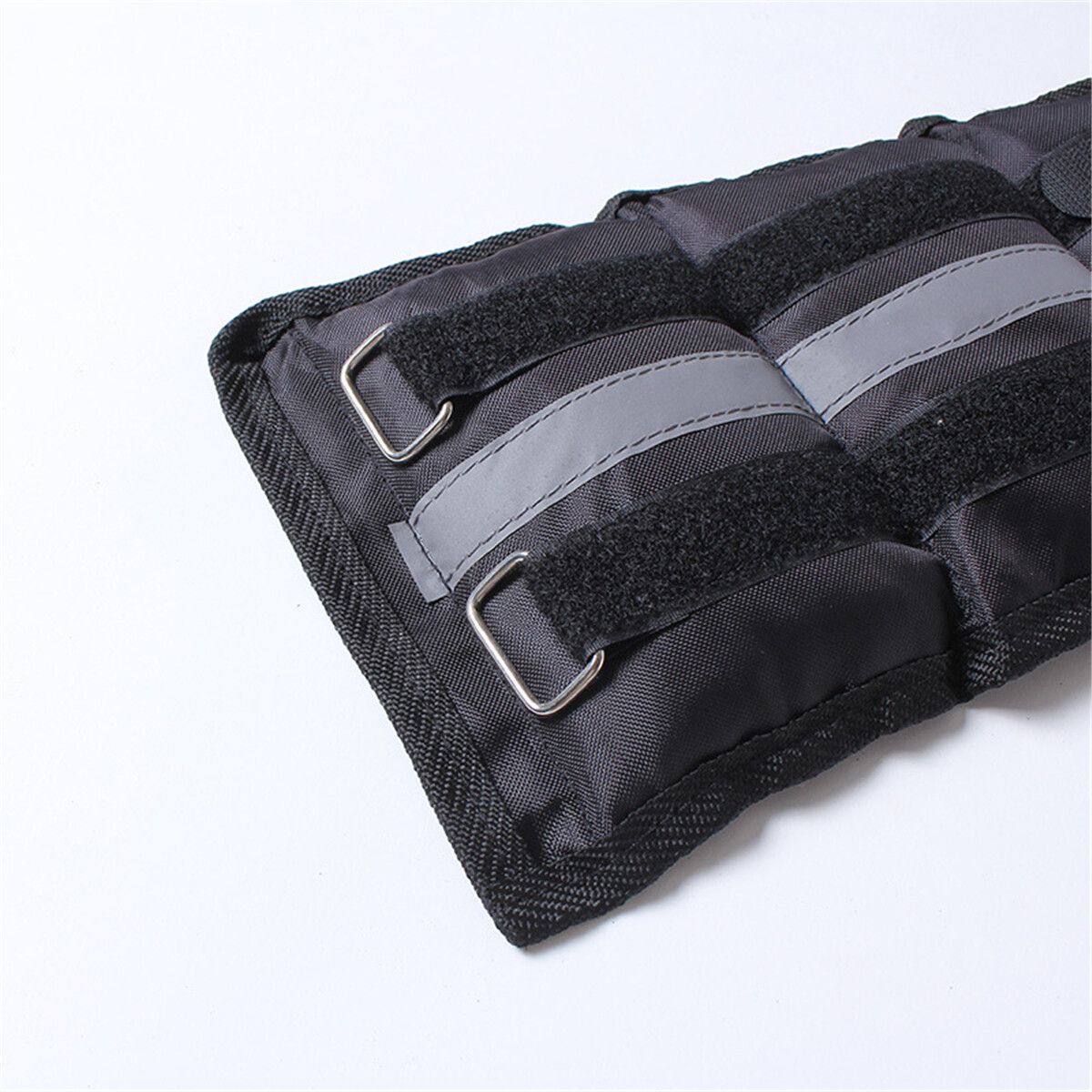 2PCS Ankle Wrist Weights Reflective Strips Night Run Leg Gym Training Fitness Workout Running Lifting Exercise 0.5kg