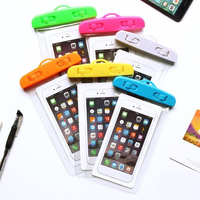 Luminous Waterproof Bag Swimming Bea H Dry Bag  Ase  Over Holder For Phone-yellow