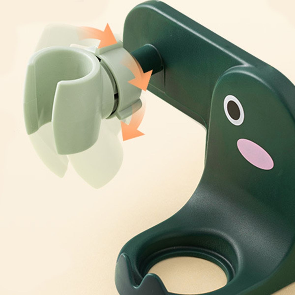 Shower Head Holder Shampoo Holder Shower Bracket Green
