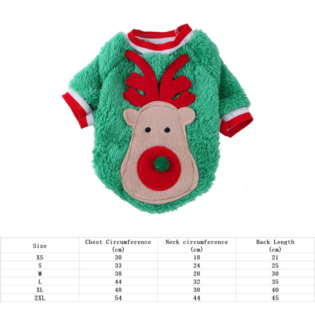 Christmas Dog Costume Xmas Pet Clothes Dog Elk Clothes Dog