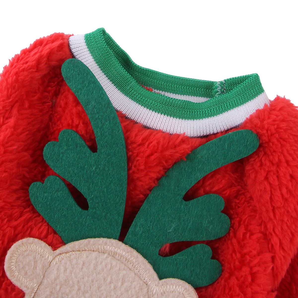 Christmas Dog Costume Xmas Pet Clothes Dog Elk Clothes Dog
