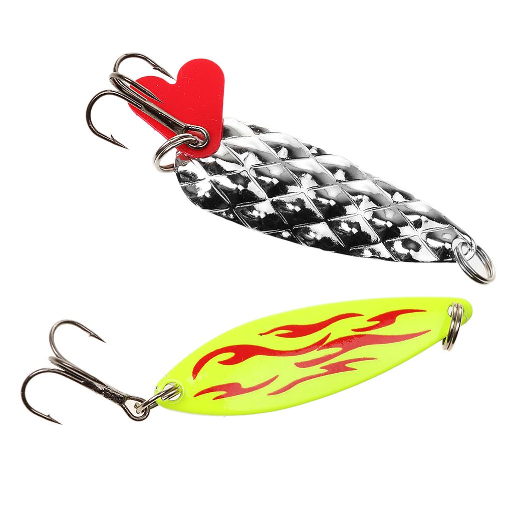 10pcs Assorted Metal   Bass CrankBait Spoon Crank Baits
