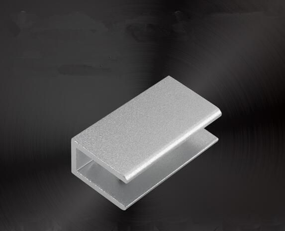 Aluminum Black Glass Clip Glass Accessories Card Clip Glass