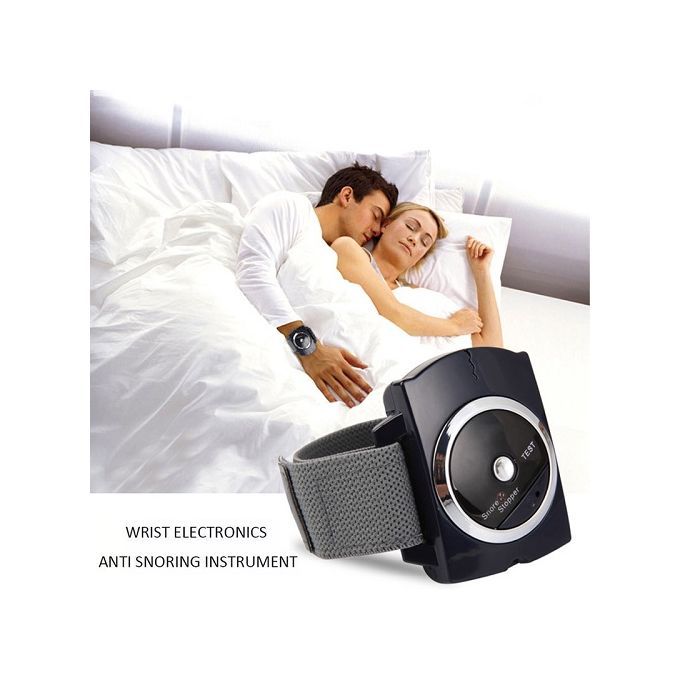 Snore Blocker Stopper Anti-Snoring Device Infrared Wristband