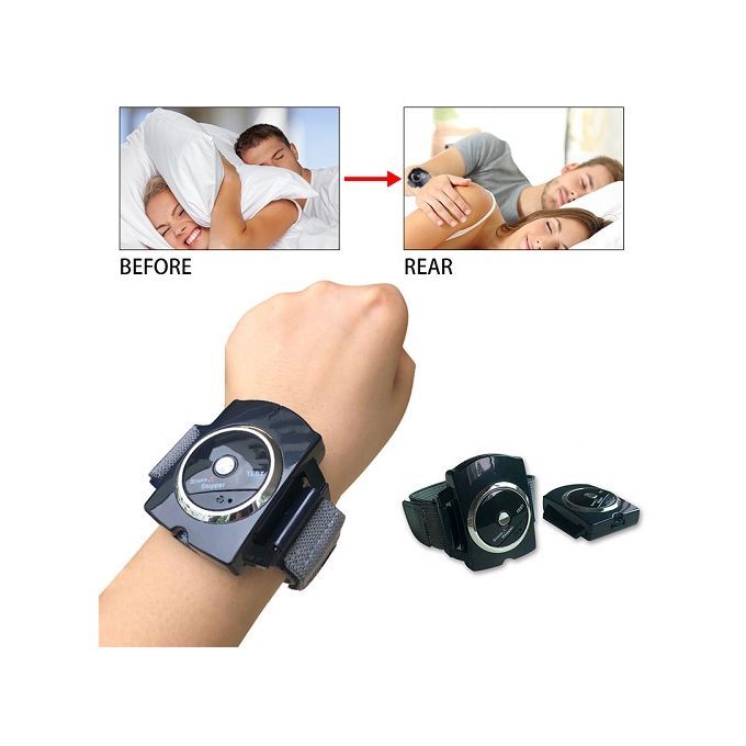 Snore Blocker Stopper Anti-Snoring Device Infrared Wristband
