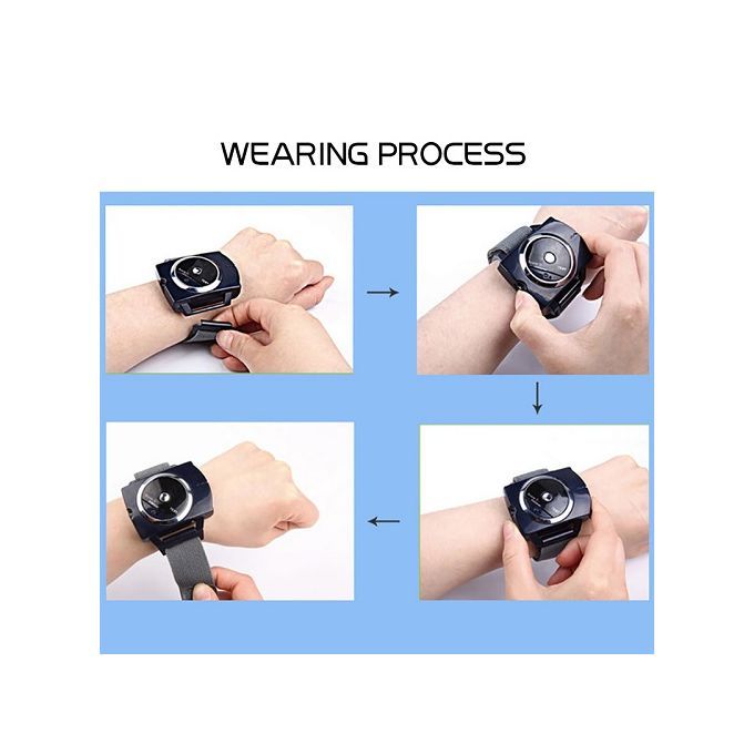 Snore Blocker Stopper Anti-Snoring Device Infrared Wristband