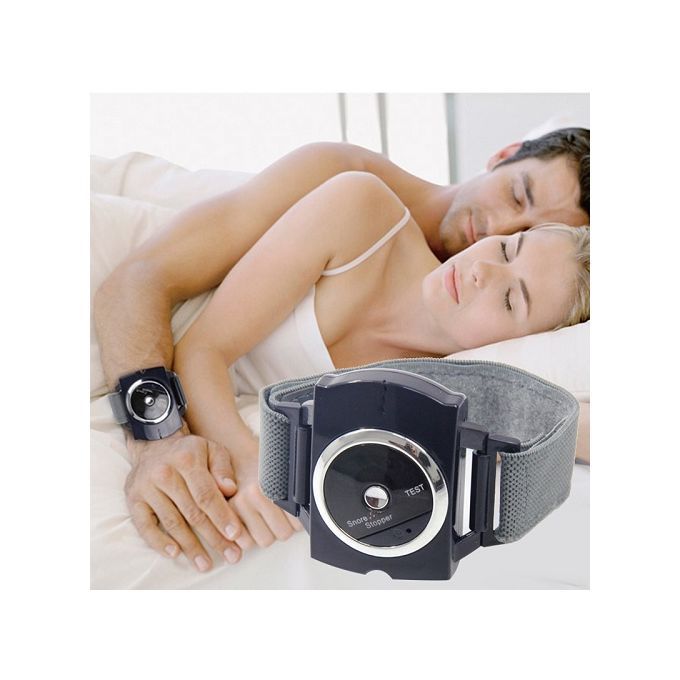 Snore Blocker Stopper Anti-Snoring Device Infrared Wristband