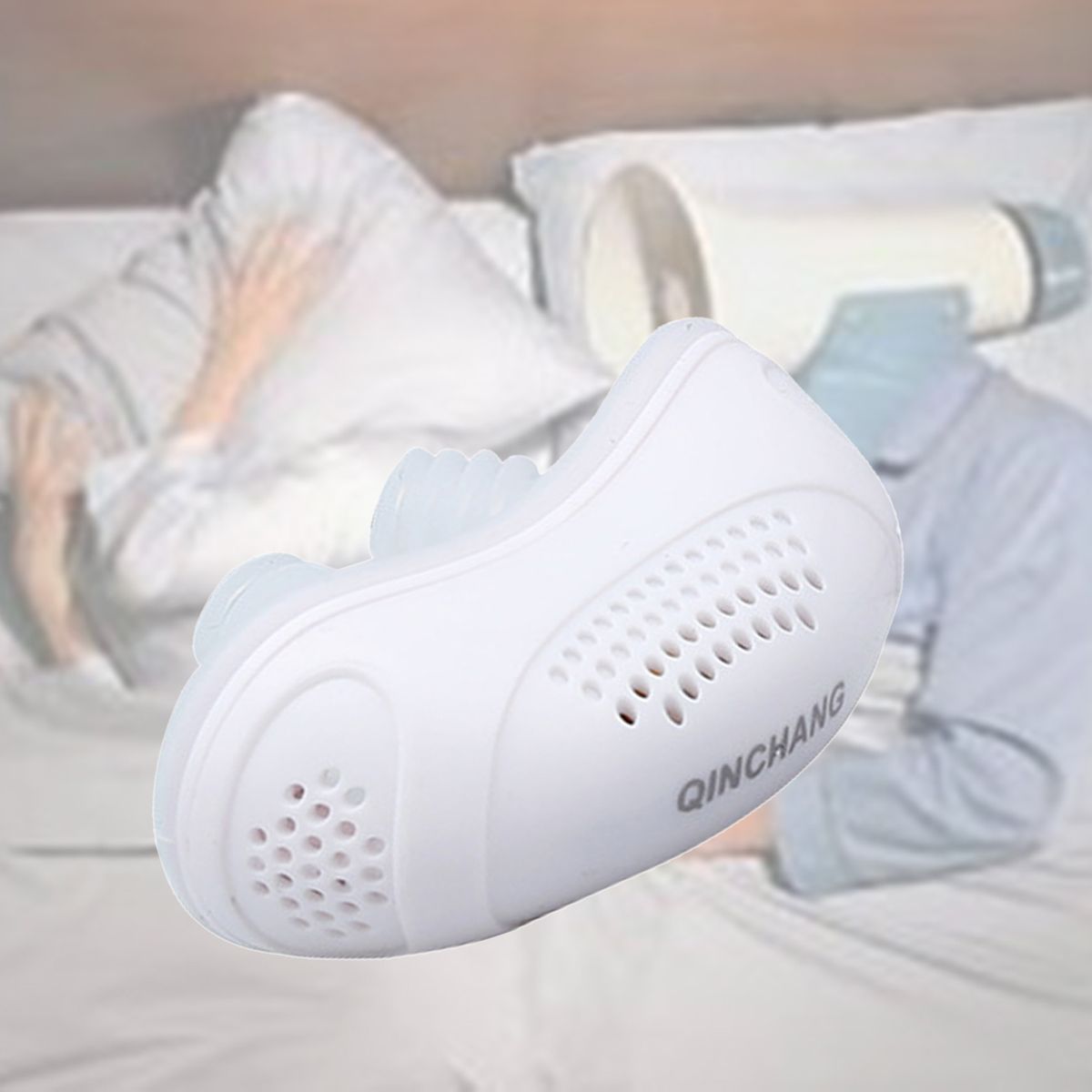 Electric Anti Snoring Device Nasal Dilator Nose Vent Plug Soft Mini Device Stopper Nose Breath Relieve Snoring Aid Better Sleep