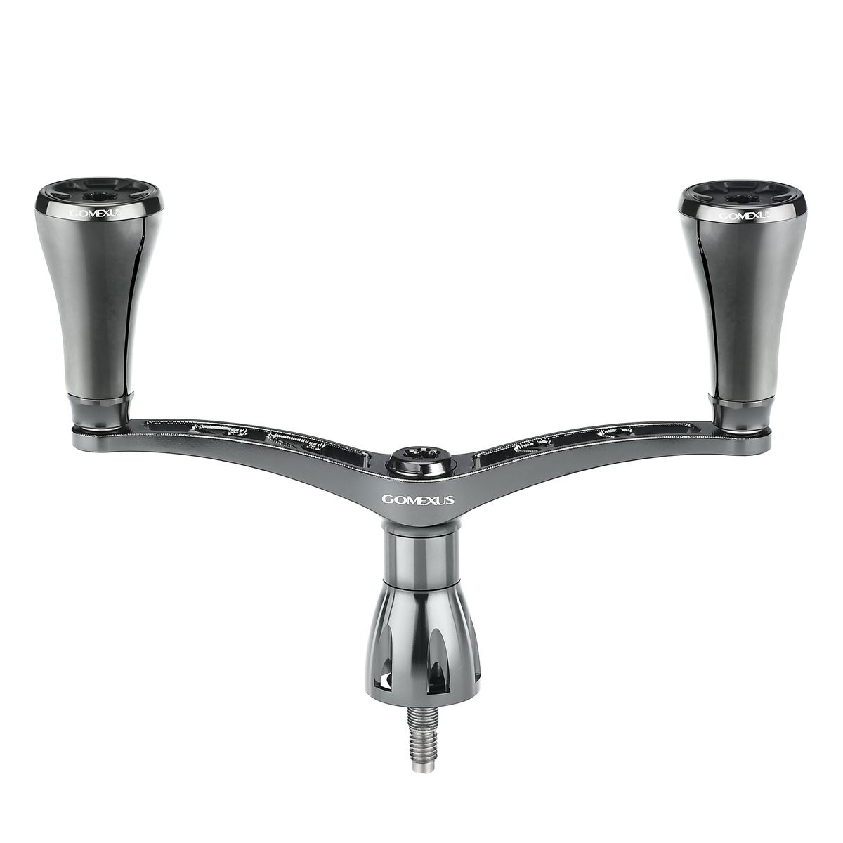 Nning Double Reel Handle For Stradic FL Vanford Vanquish CNC Machining Tuning Handle Smoke-82mm