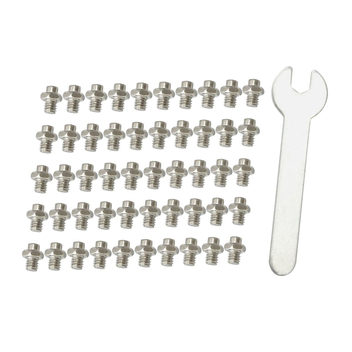 2x 50pcs Bike Pedal Screws Fixed Studs Non-Slip Bolts With