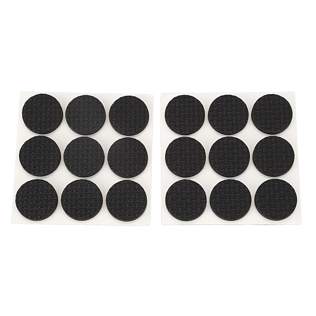 18 Pcs Self Adhesive Black Foam Table Chair Leg Pad