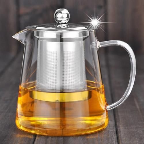 High Quality Heat Resistant Glass Teapot Tea Pot For Chinese Kung Fu Tea/Black Tea Office Coffee Kettle 950ml Tea Maker