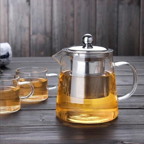 High Quality Heat Resistant Glass Teapot Tea Pot For Chinese Kung Fu Tea/Black Tea Office Coffee Kettle 950ml Tea Maker