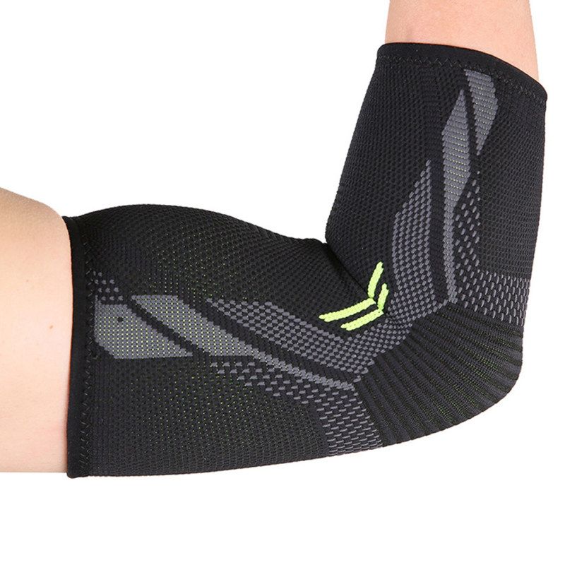 Elastic Bandage Breathable Arm Elbow Band Cover Injury-Black