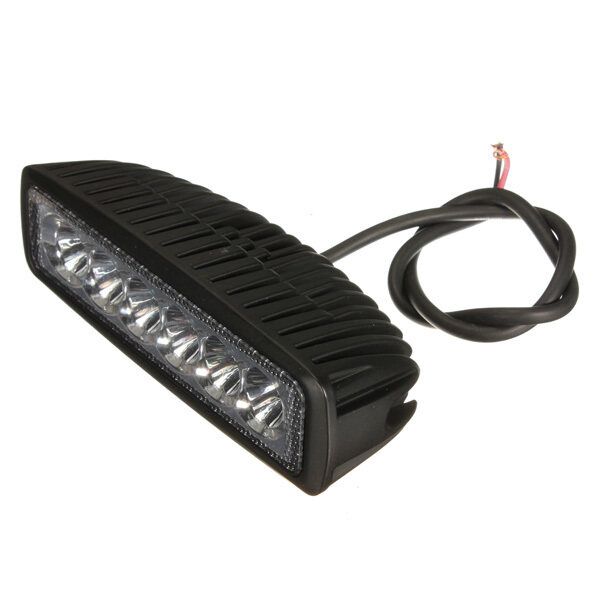 18W 6LED Luz Lampara Faro Foco Trabajo Pa Barco Camion Coche SUV Off-road 4WD