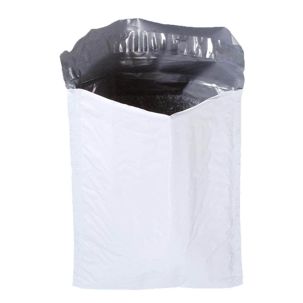 50Pcs Poly Bubble Envelopes Wrap Bag Padded Packing Pouches Phone Watch White