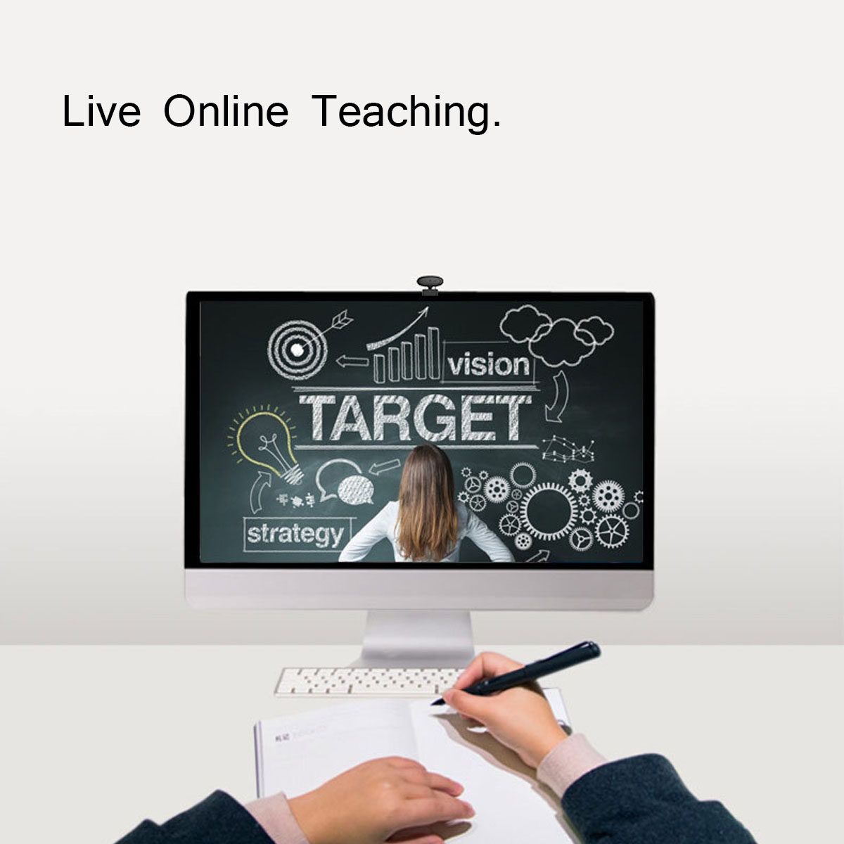 Rotatable 1080P HD Webcam USB PC Laptop Camera Video Recording With Microphone Online Tech Live Streaming