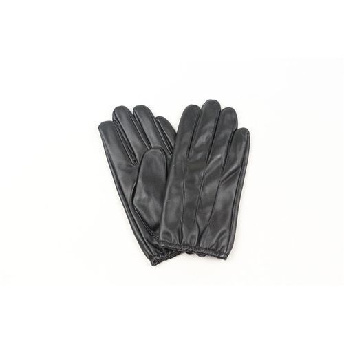 2021 Fashion Black PU Leather  Male Thin Style Driving Leather Men  Non-Slip Full Fingers Palm Touchscreen With Velvet