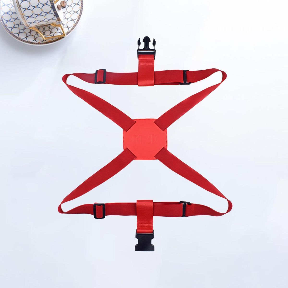 Secure Travel Luggage Strap Elastic Belt for Suitcase Telescopic Bag Red