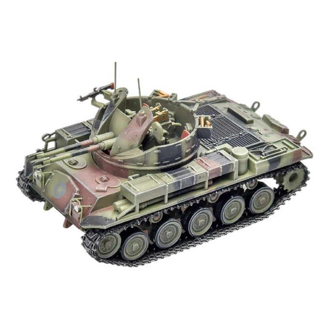 Tank Model M42 AA Gun Armored Vehicle Simulation 1 / 72 For Collectors
