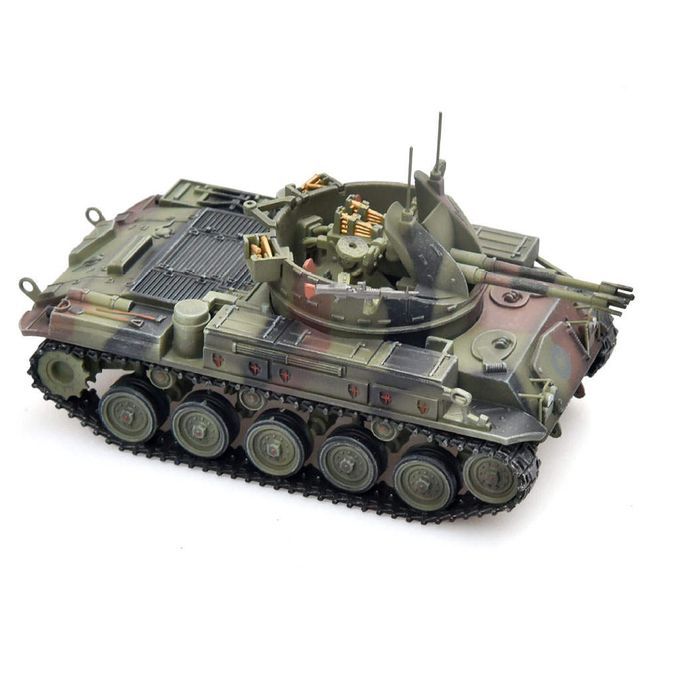 Tank Model M42 AA Gun Armored Vehicle Simulation 1 / 72 For Collectors
