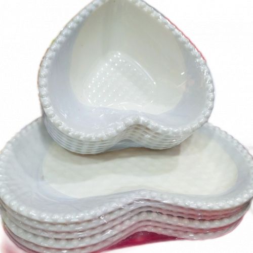 12 Pieces Unbreakable Ceramic Love Plates (Soup And Flat )