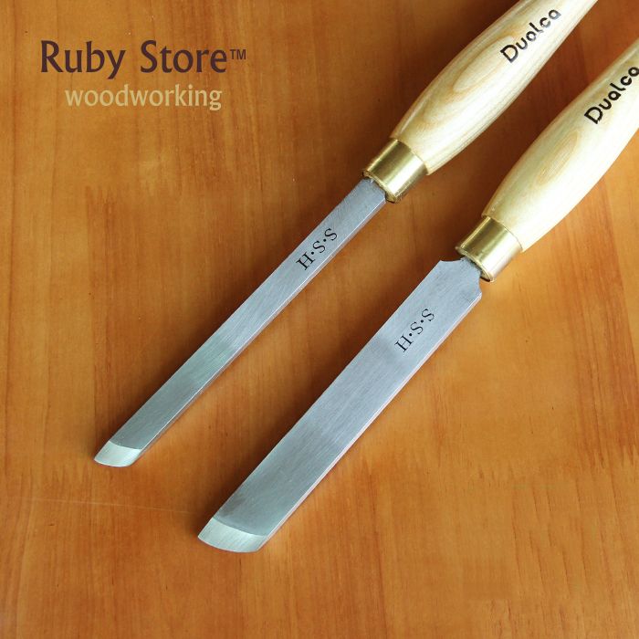 HSS Negative Rake Scraper Woodturning Chisel 12mm Width, 22mm Width