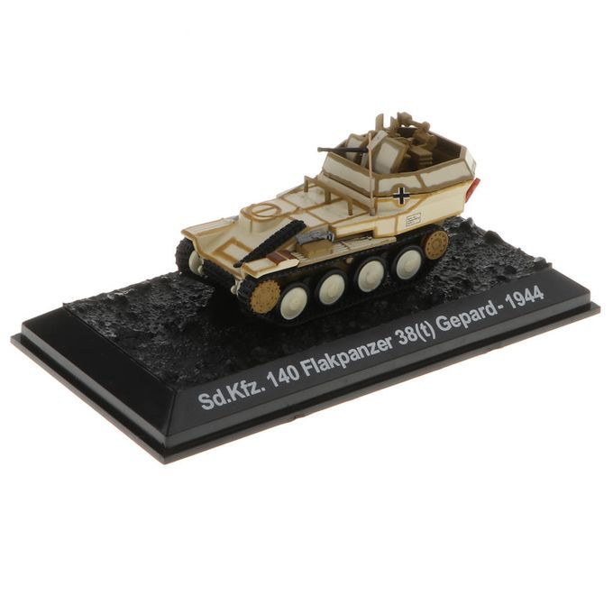 1/72th  Sd.Kfz.140 Flakpanzer 38(t) Gepard-1944 WWII Tank Model