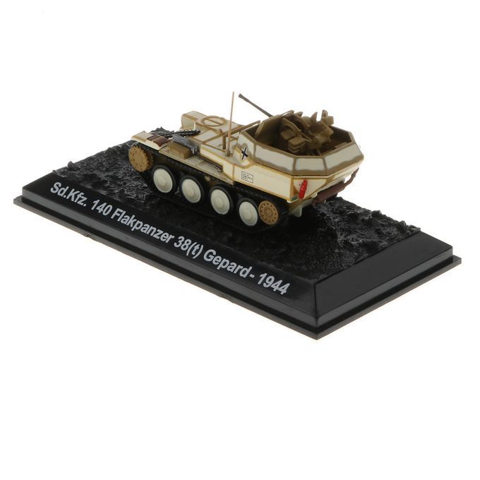 1/72th  Sd.Kfz.140 Flakpanzer 38(t) Gepard-1944 WWII Tank Model