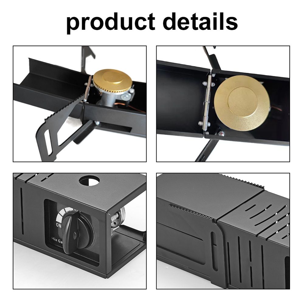 Camping Cassette Stove Portable Folding Camp Gases Burner