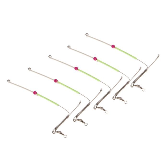 5Pcs Stainless Steel Anti  Booms Swivel Carp Sea Coarse Boat