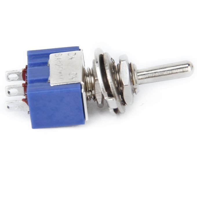 1Pcs Mini Toggle Switch Latching SPDT ONON 3 Pole 2 Position 3A 220V