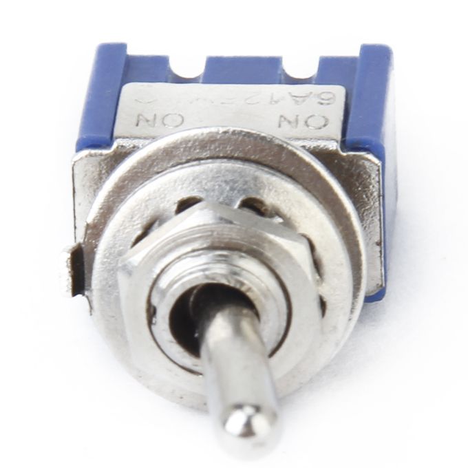 1Pcs Mini Toggle Switch Latching SPDT ONON 3 Pole 2 Position 3A 220V