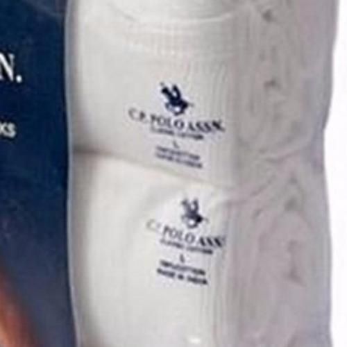 C P Polo Assn C.P. POLO ASSN SINGLET PACK 3-in-1- White