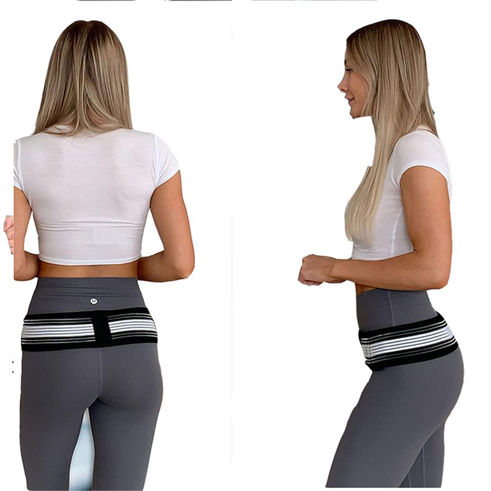 (109cm)Sacroiliac Si Support Lumbar Hip Belt Relieve New 140cm Joint Pain Pelvic Lower Back Ma JIN