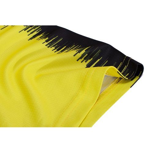 Sports Gradient Stripe Short Sleeve Tshirt Men Soccer Jersey