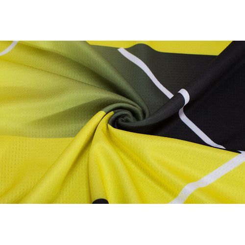 Sports Gradient Stripe Short Sleeve Tshirt Men Soccer Jersey