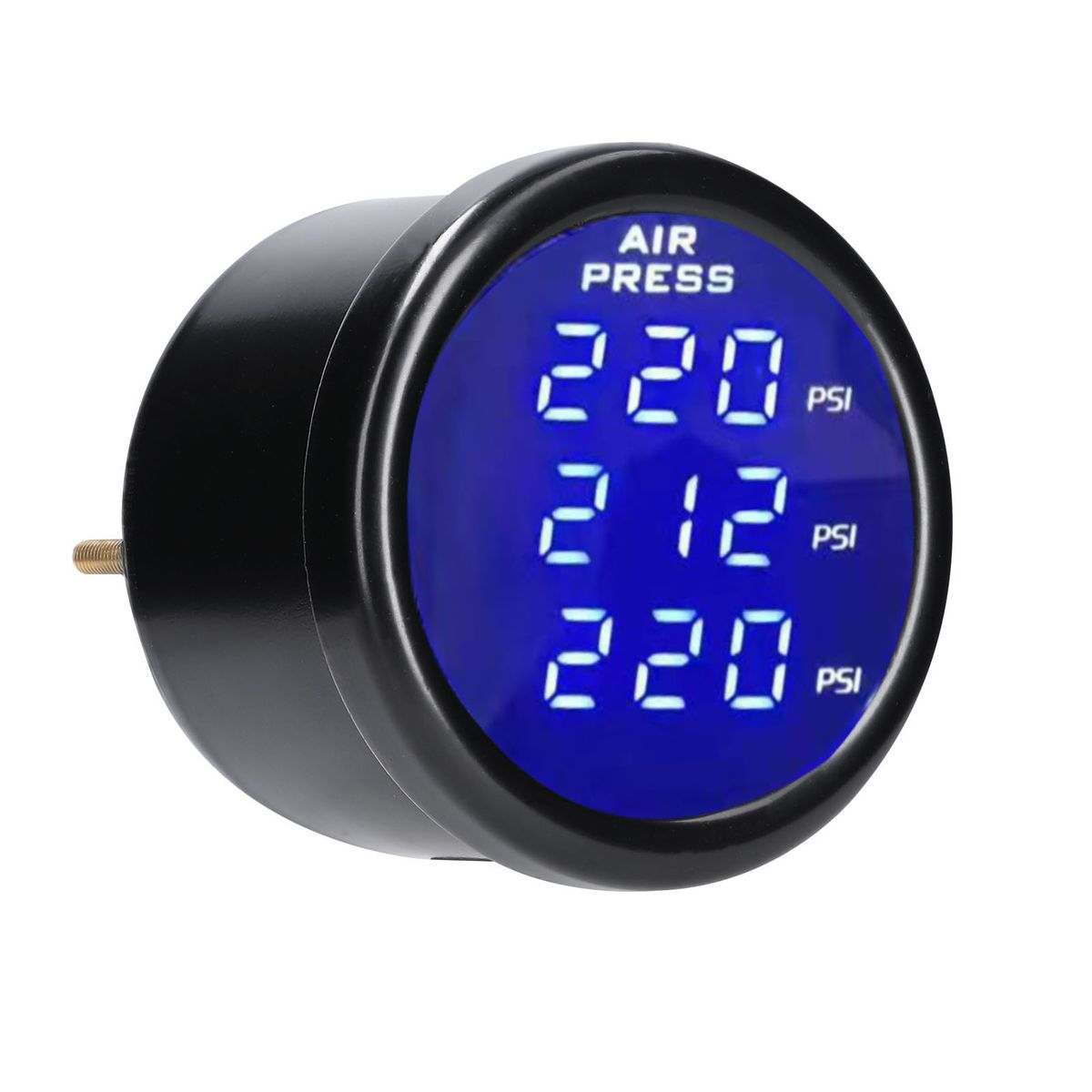 Triple Display Air Pressure Guage LED Digital Air Suspension