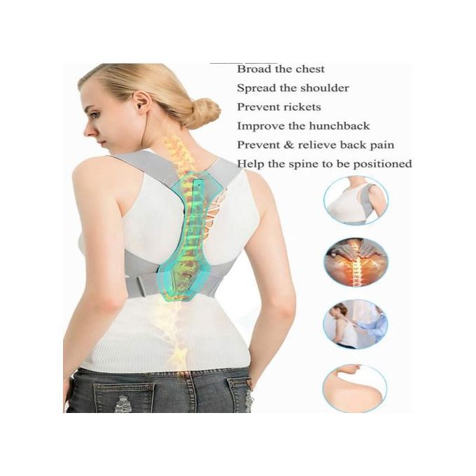 Posture Corrector Back Shoulder Band Brace Belt Strap Vest