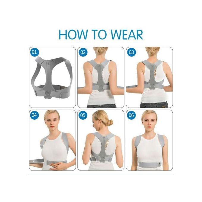 Posture Corrector Back Shoulder Band Brace Belt Strap Vest